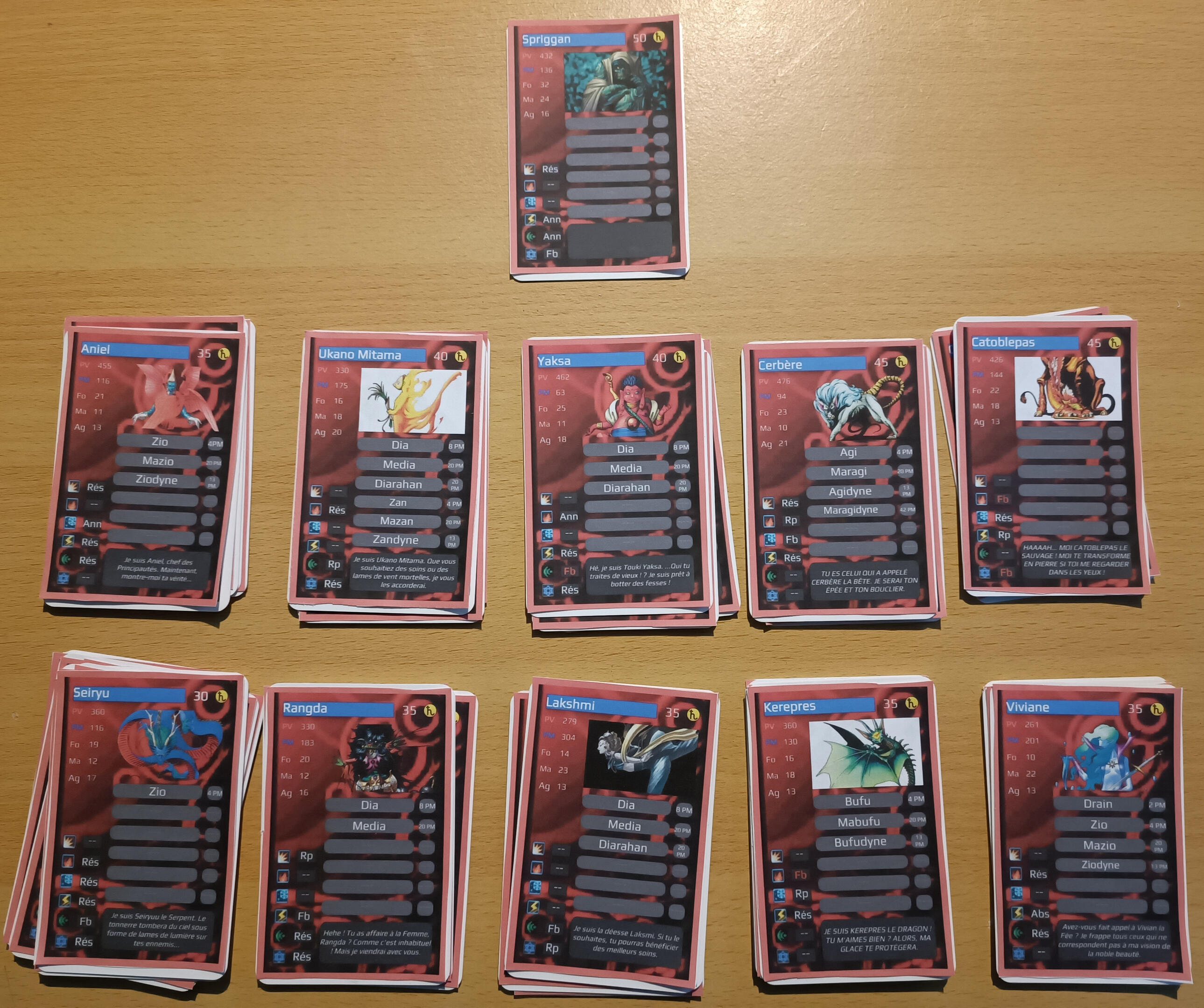 Demon Cards